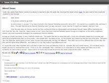 Tablet Screenshot of issacg.com